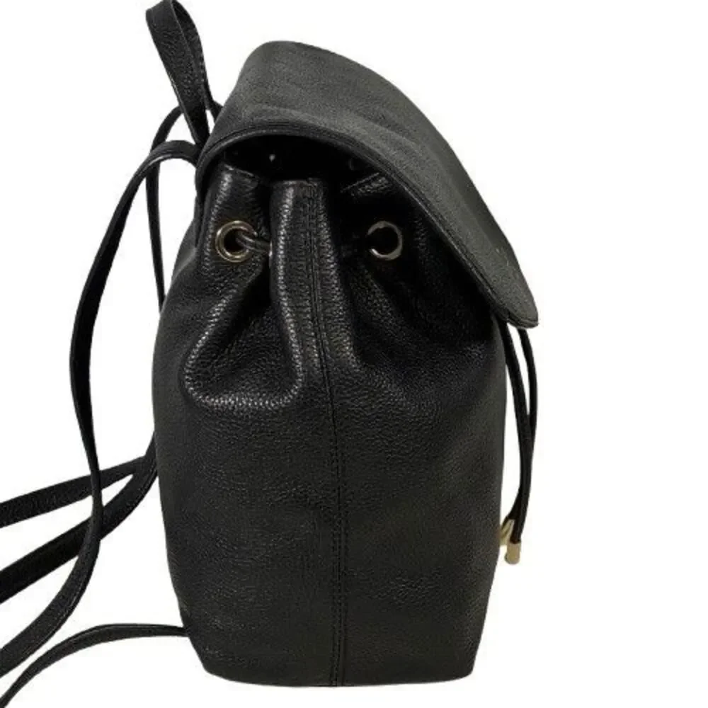 Kate Spade Backpack Purse Mulberry Street Small Breezy Black Pebbled Leather Bag